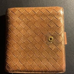 Bronze Bottega Venetta wallet